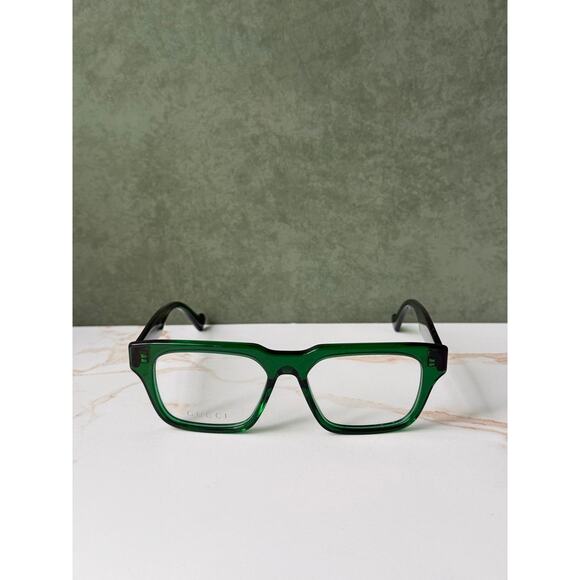 NEW Gucci GG0963O Green Unisex Eyeglass Frames main image 2